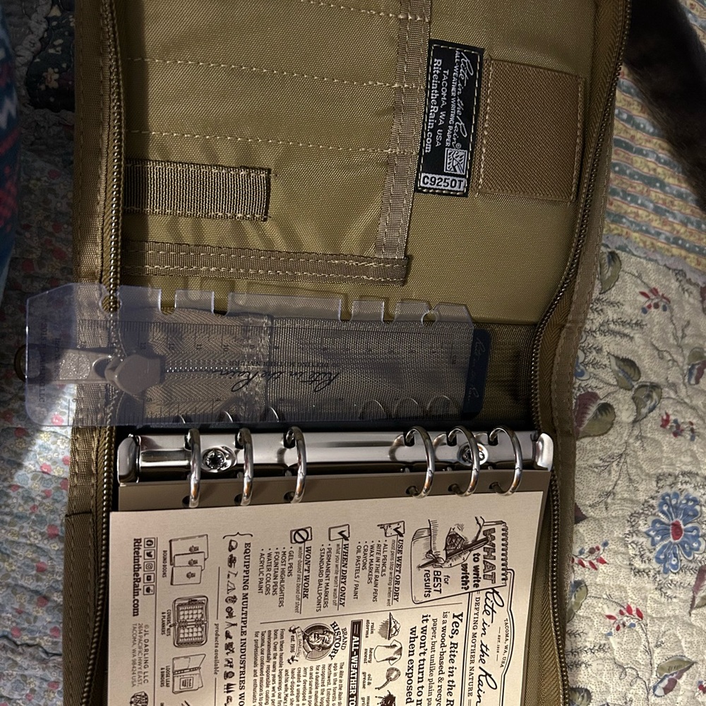 Rite in the Rain 9250T-MX Weatherproof TAN Planner NWT - Picture 2 of 3